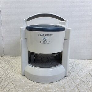 Black & Decker Lids Off JW200 Jar Opener Electric Automatic Tested